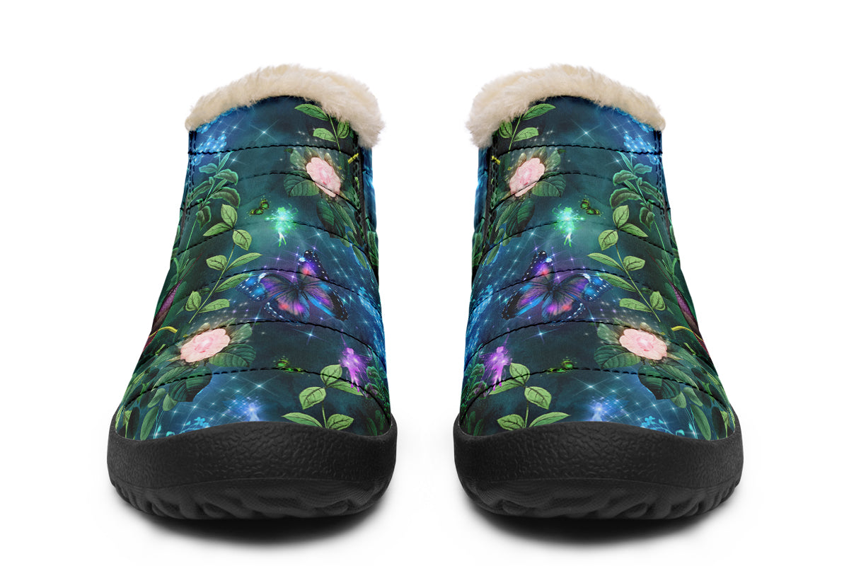 Enchanted Garden Winter Shoes - Offbeat Sweetie