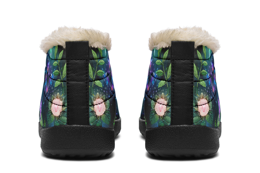 Enchanted Garden Winter Shoes - Offbeat Sweetie