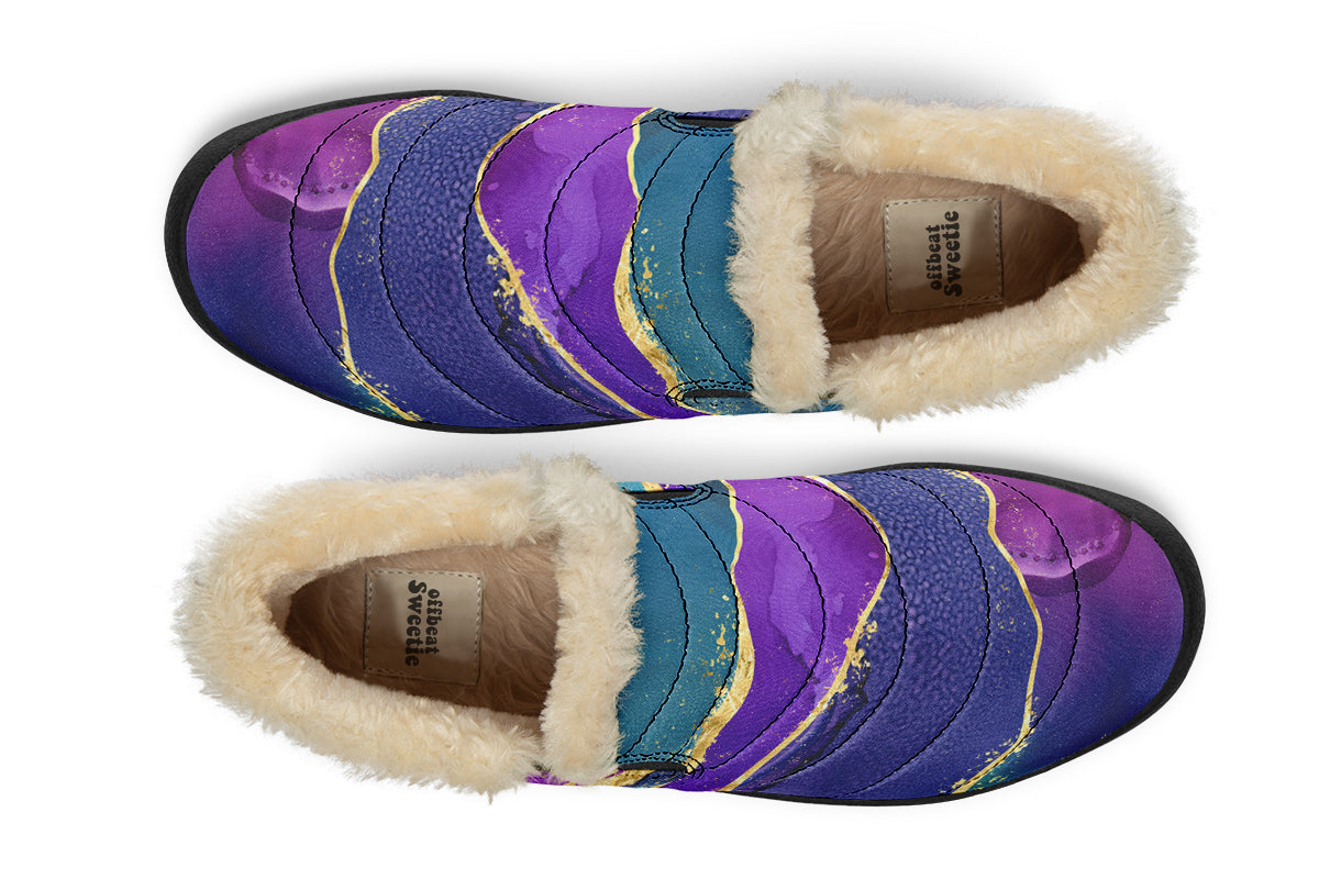 Geode Winter Shoes - Offbeat Sweetie