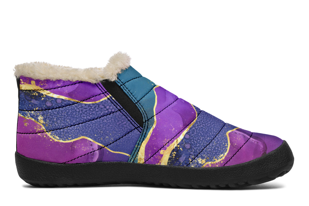Geode Winter Shoes - Offbeat Sweetie