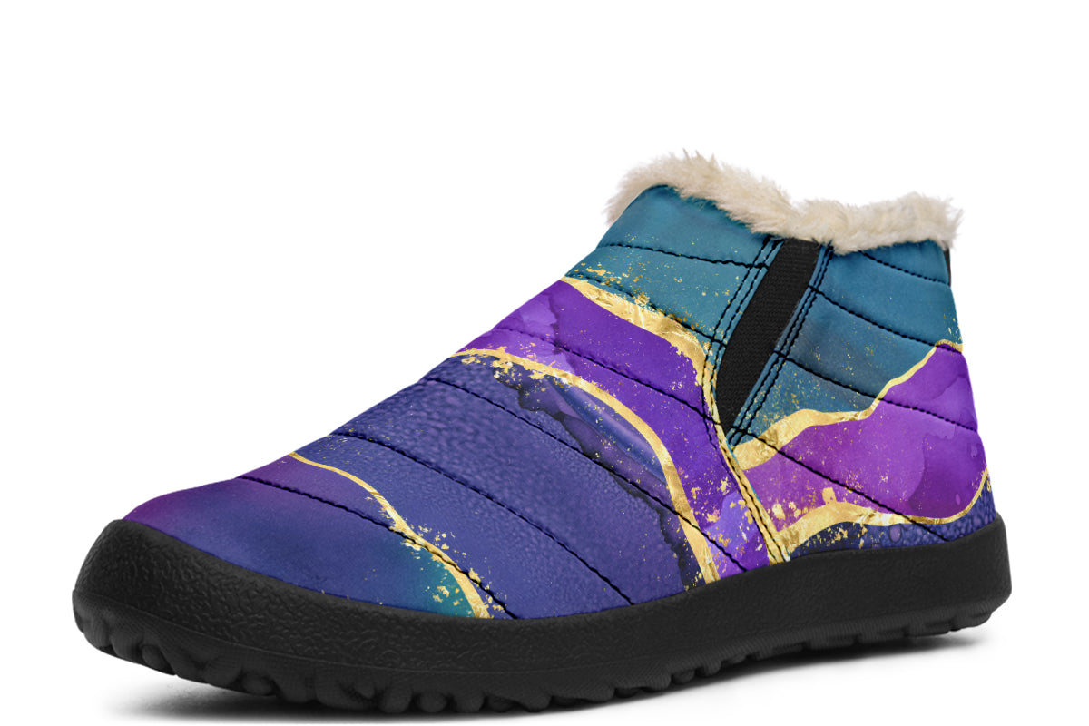 Geode Winter Shoes - Offbeat Sweetie