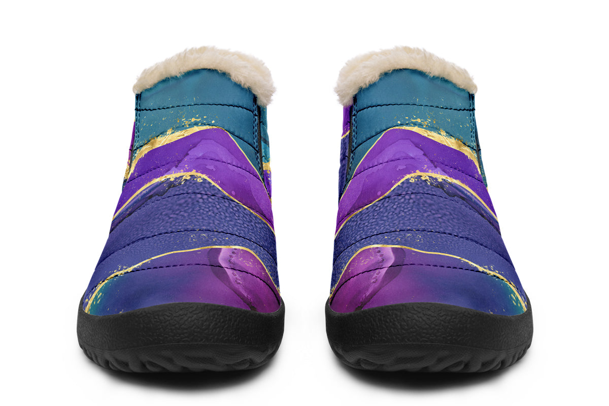 Geode Winter Shoes - Offbeat Sweetie