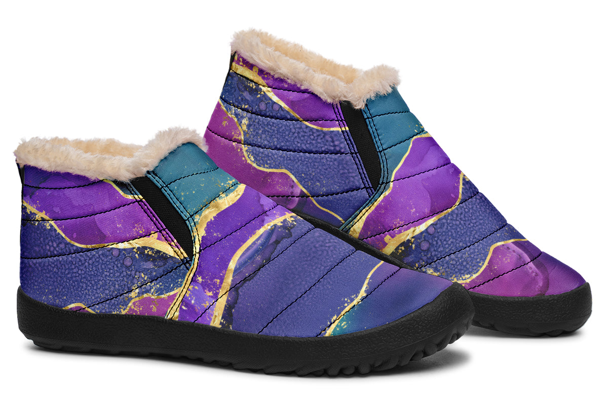 Geode Winter Shoes - Offbeat Sweetie