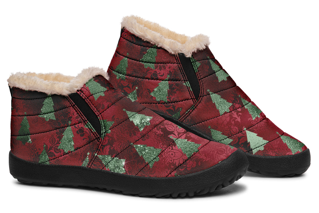 Glam Christmas Winter Shoes - Offbeat Sweetie