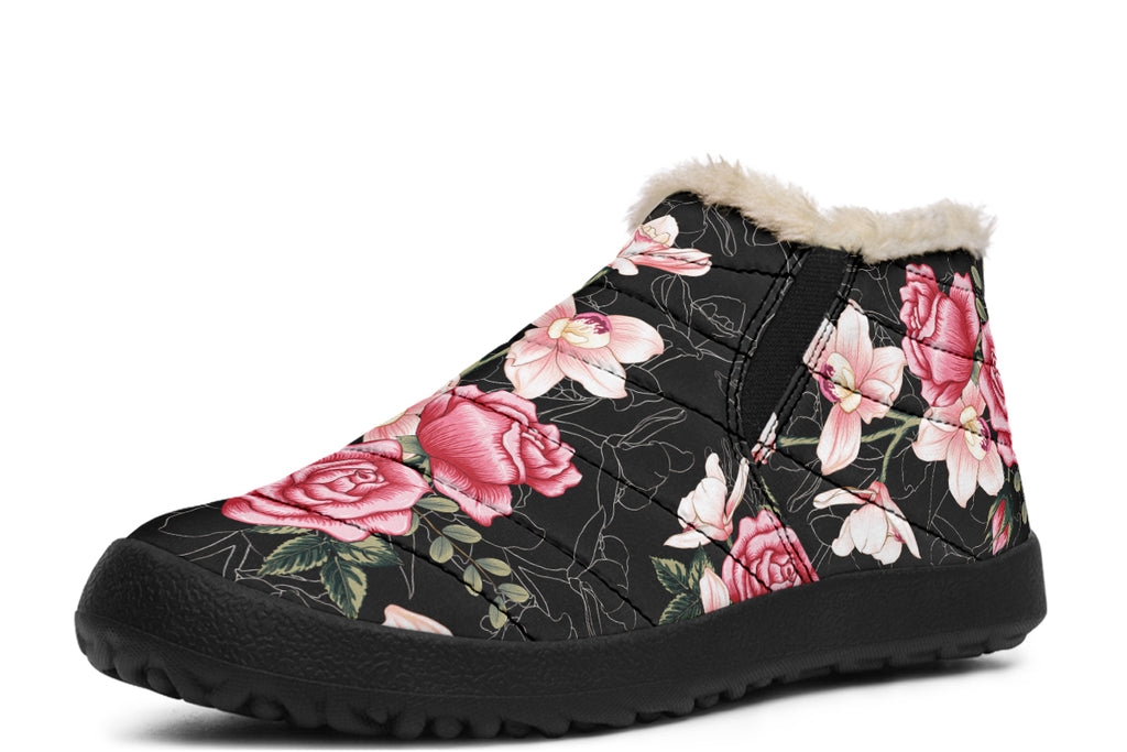In Bloom Winter Shoes - Offbeat Sweetie