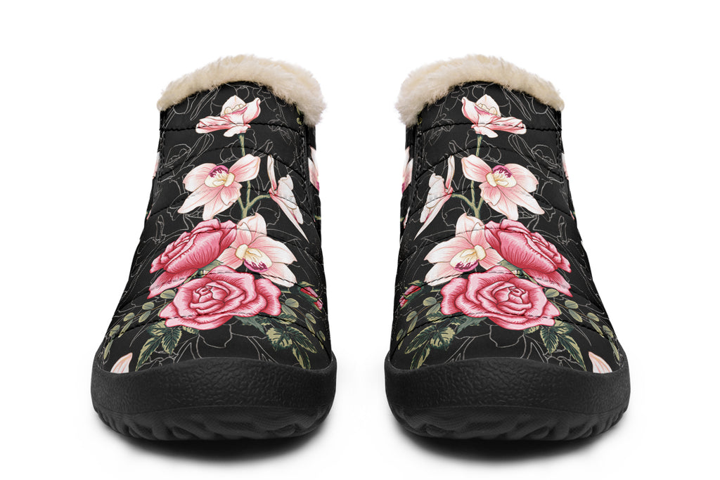 In Bloom Winter Shoes - Offbeat Sweetie