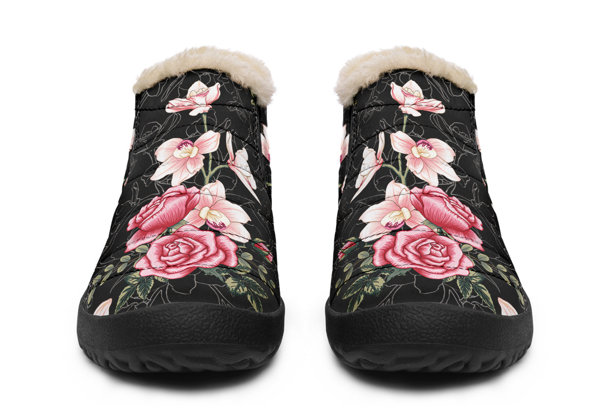 In Bloom Winter Shoes - Offbeat Sweetie