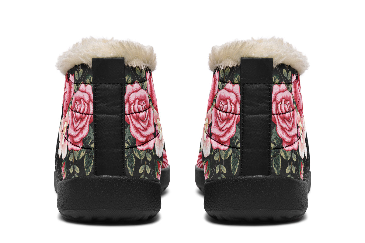 In Bloom Winter Shoes - Offbeat Sweetie