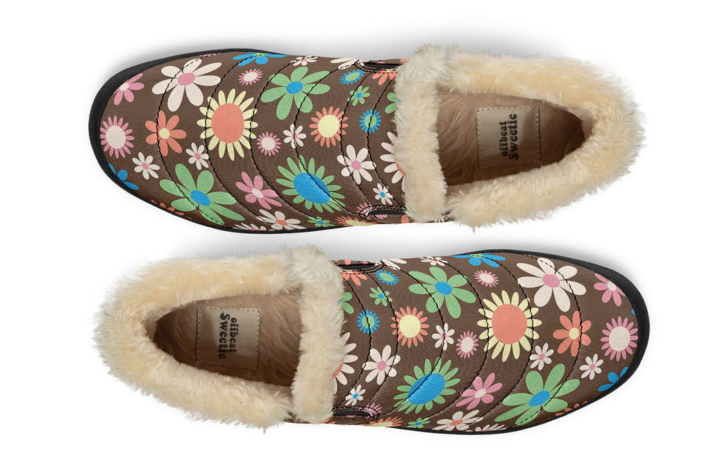 Judy's Flowers Winter Shoes - Offbeat Sweetie