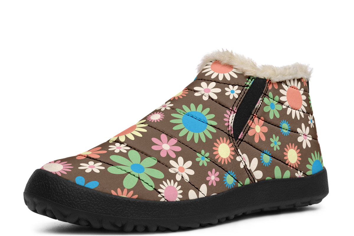 Judy's Flowers Winter Shoes - Offbeat Sweetie