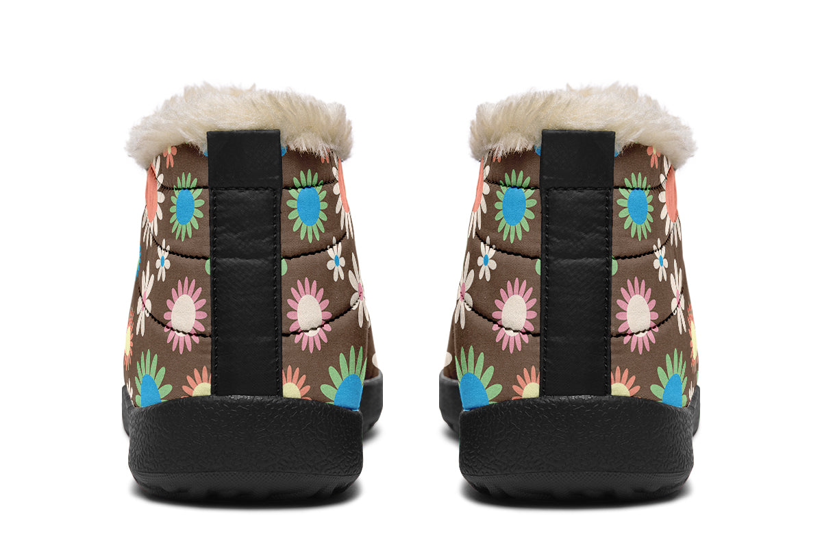 Judy's Flowers Winter Shoes - Offbeat Sweetie