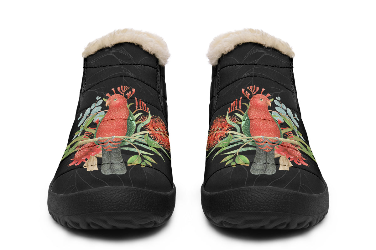 King Parrot Winter Shoes - Offbeat Sweetie