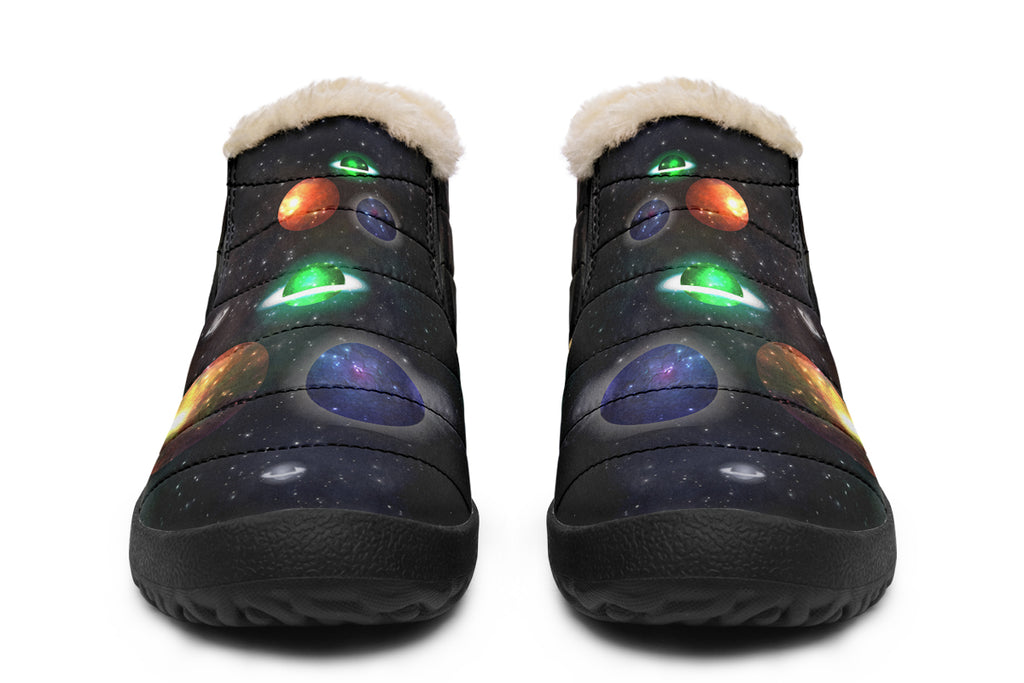 Lost In Space Winter Shoes - Offbeat Sweetie