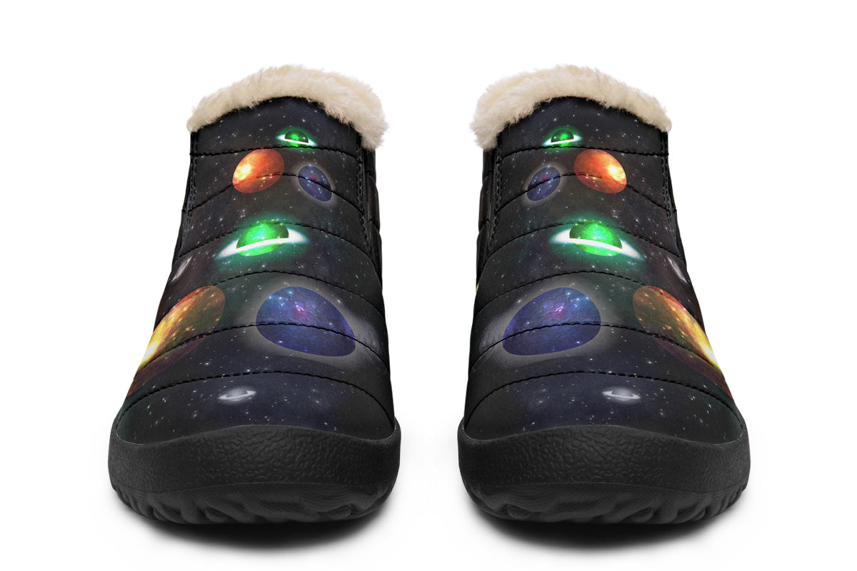 Lost In Space Winter Shoes - Offbeat Sweetie
