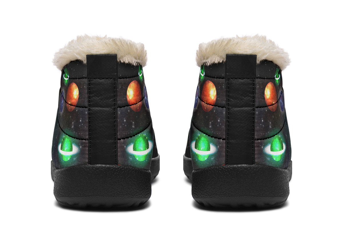 Lost In Space Winter Shoes - Offbeat Sweetie