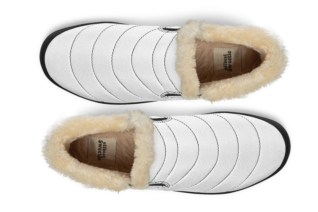 Marshmallow White Winter Shoes