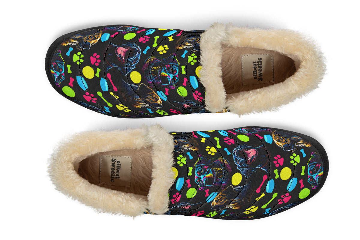 Neon Dogs Winter Shoes - Offbeat Sweetie