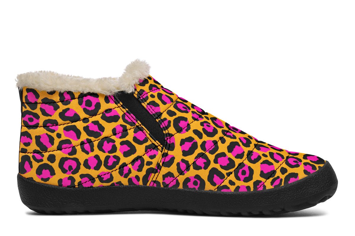 Neon Leopard x Neon Safari Mismatch Winter Shoes