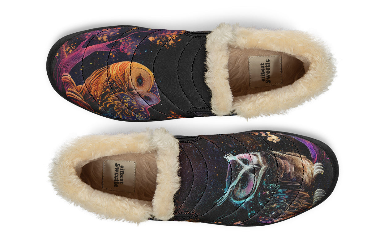 Owls Winter Shoes - Offbeat Sweetie