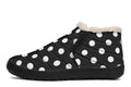 Paint It Black Polka Dot Winter Shoes