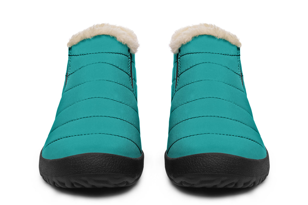 Pennyroyal Teal Winter Shoes - Offbeat Sweetie