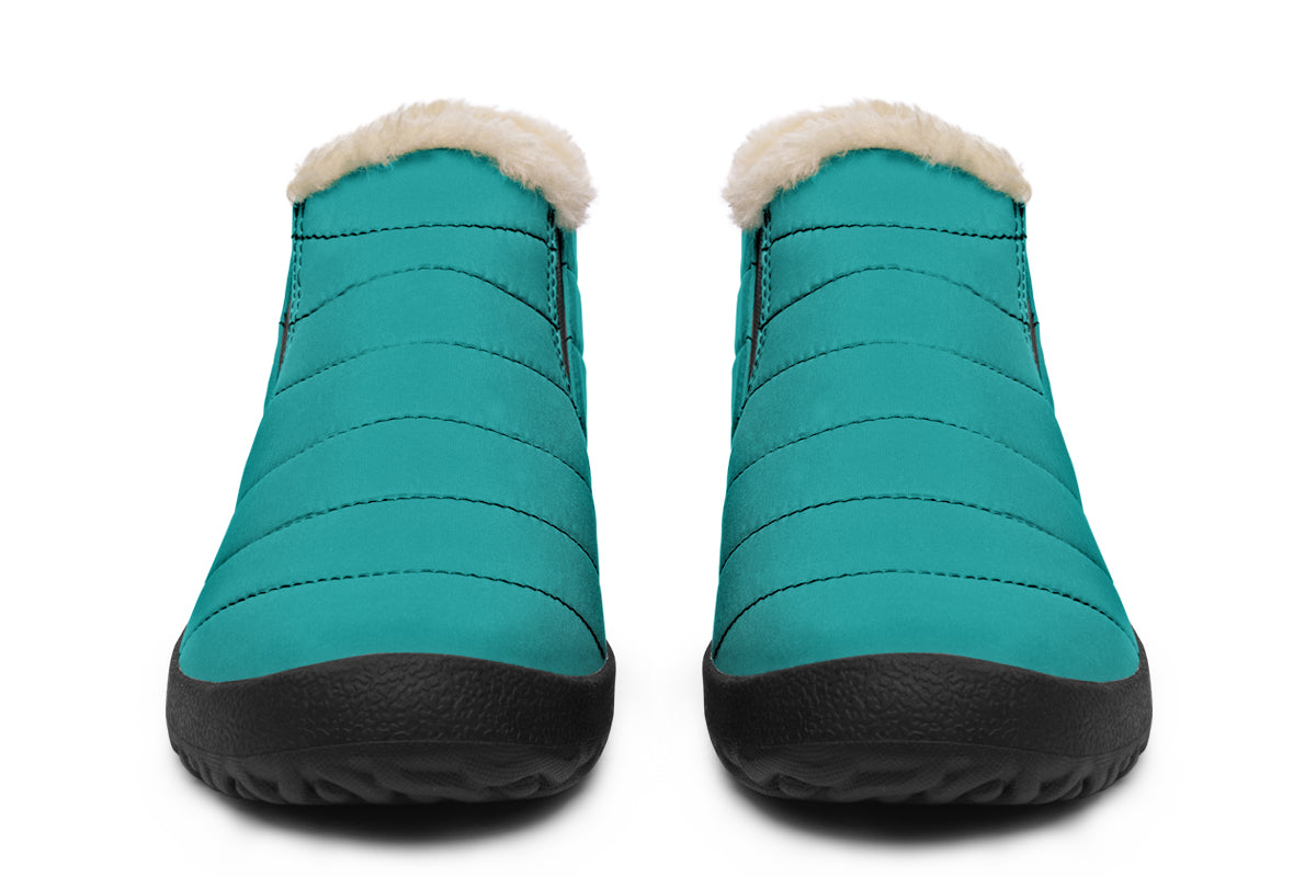 Pennyroyal Teal Winter Shoes - Offbeat Sweetie