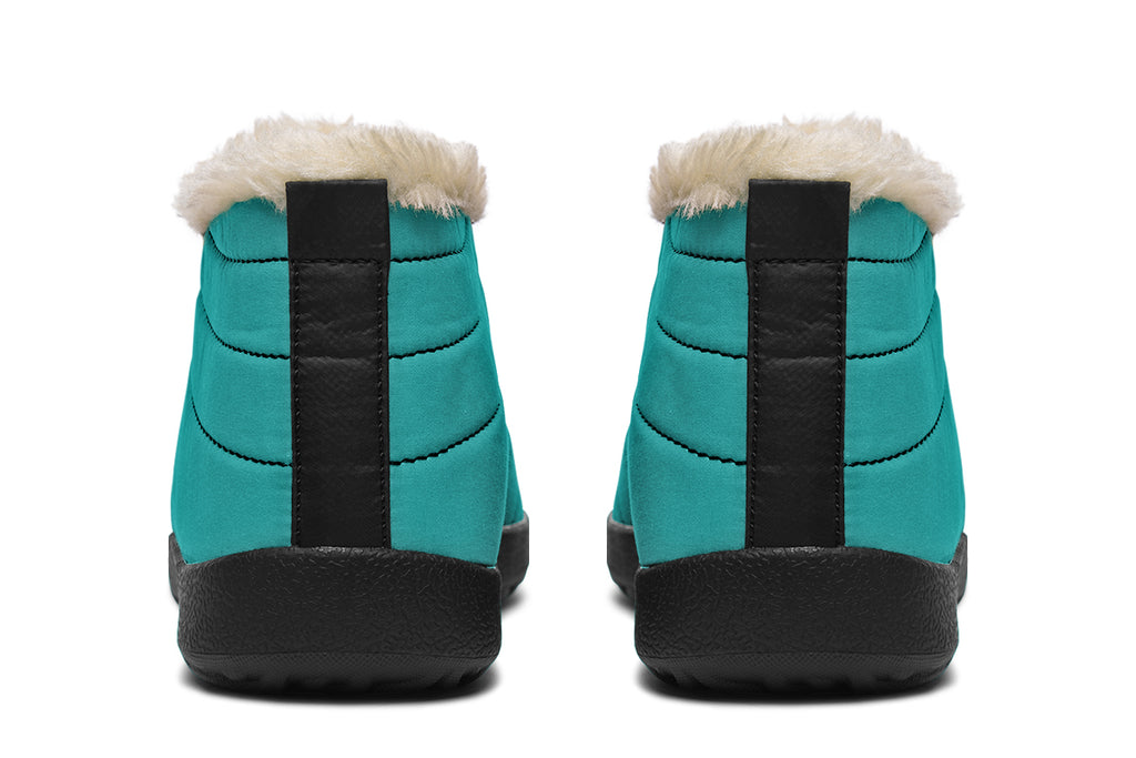Pennyroyal Teal Winter Shoes - Offbeat Sweetie