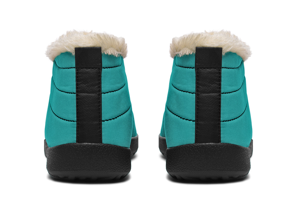 Pennyroyal Teal Winter Shoes - Offbeat Sweetie