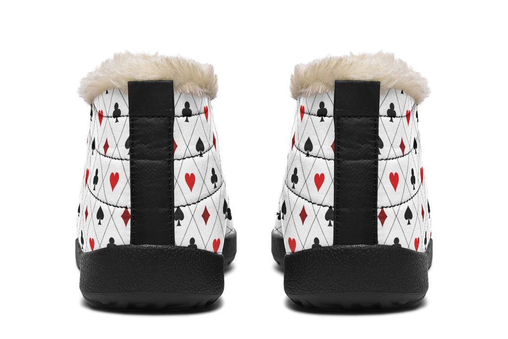 Poker Winter Shoes - Offbeat Sweetie