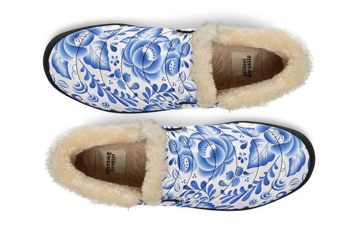 Porcelain Winter Shoes - Offbeat Sweetie