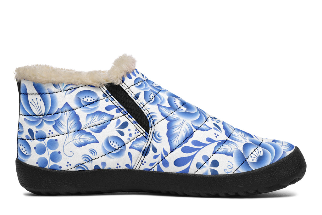 Porcelain Winter Shoes - Offbeat Sweetie