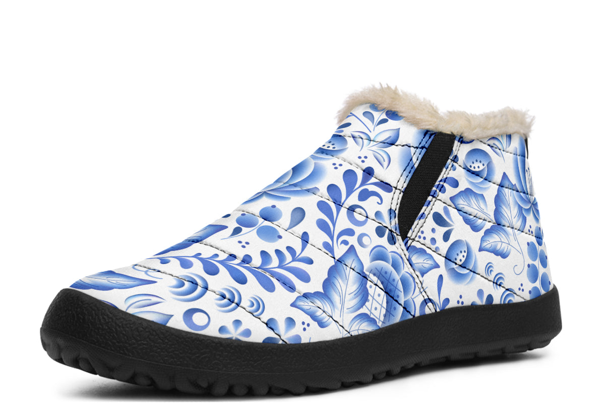 Porcelain Winter Shoes - Offbeat Sweetie