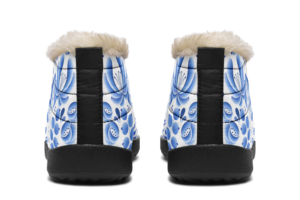 Porcelain Winter Shoes - Offbeat Sweetie
