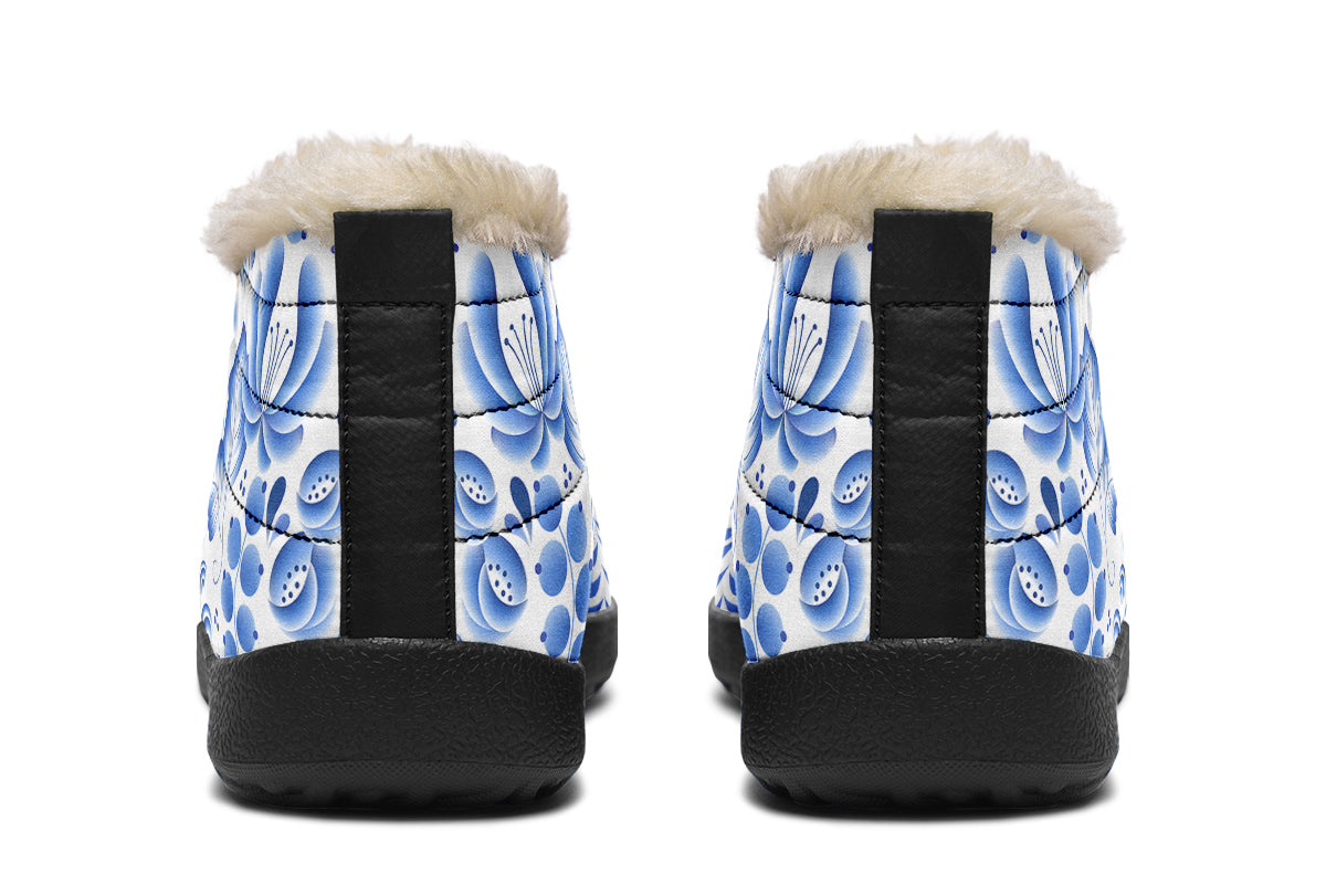 Porcelain Winter Shoes - Offbeat Sweetie