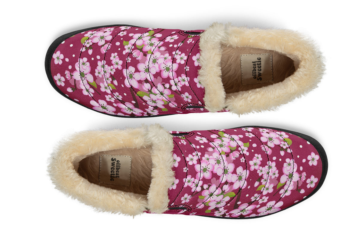 Sakura Winter Shoes - Offbeat Sweetie
