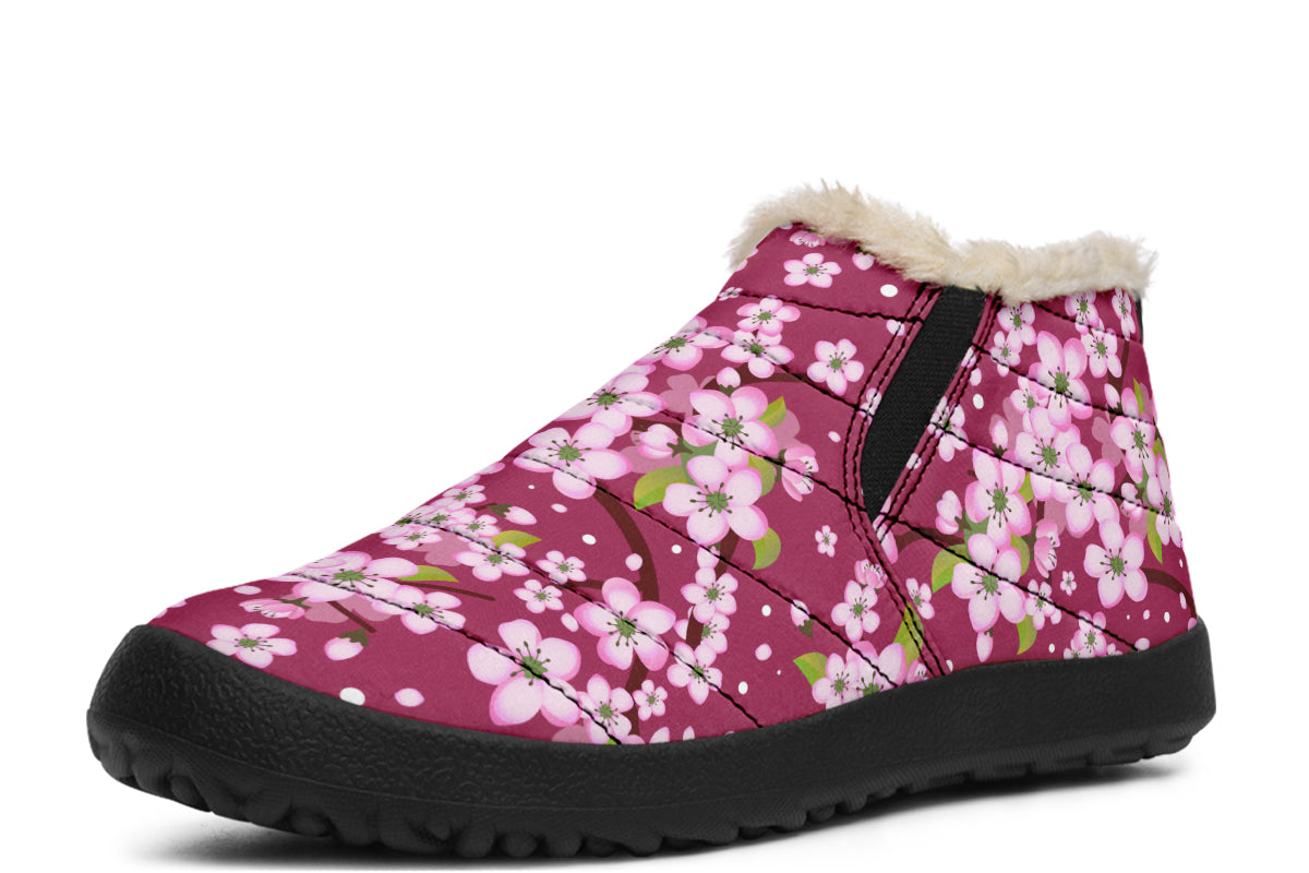 Sakura Winter Shoes - Offbeat Sweetie