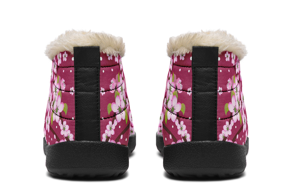 Sakura Winter Shoes - Offbeat Sweetie