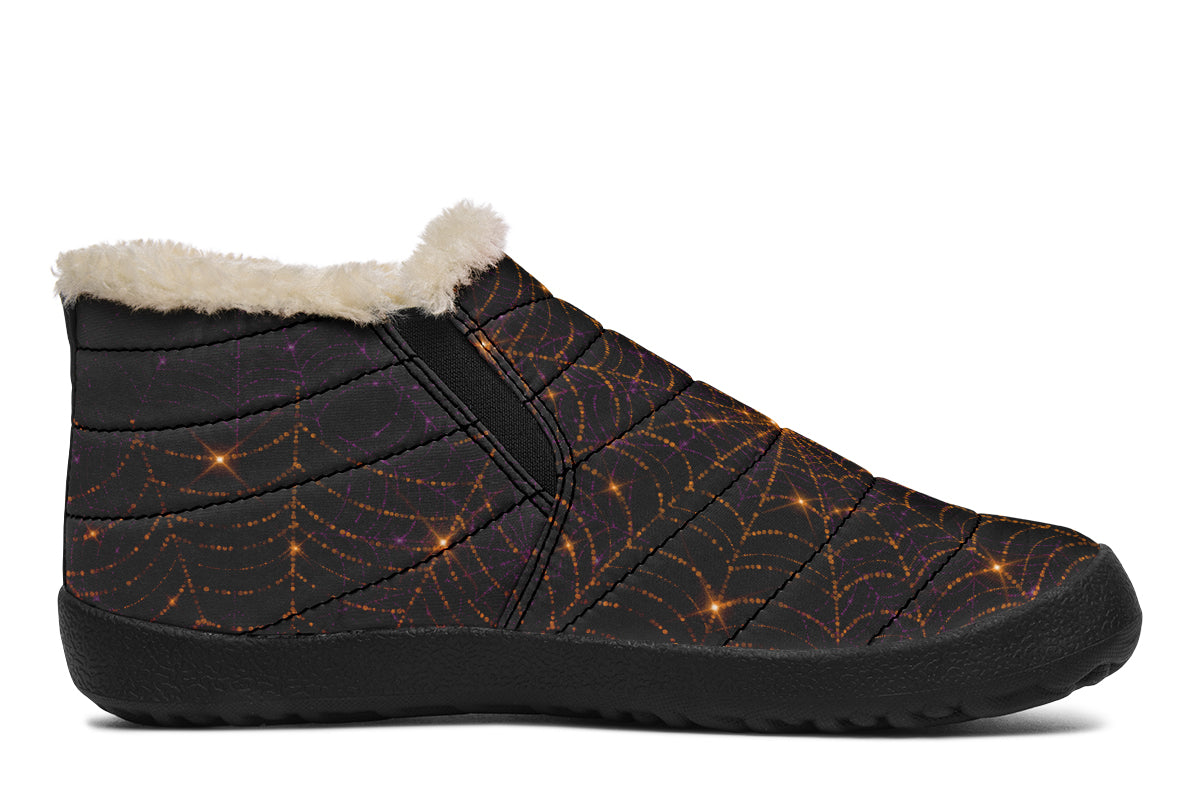 Spiderweb Winter Shoes - Offbeat Sweetie