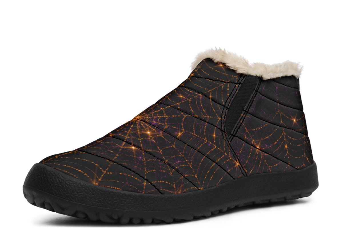 Spiderweb Winter Shoes - Offbeat Sweetie