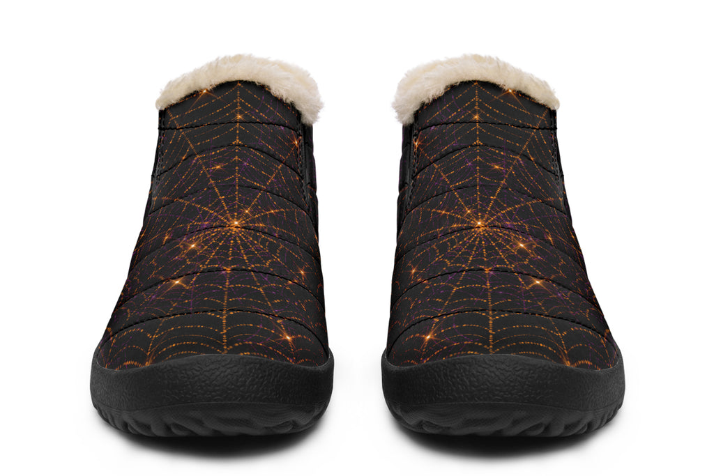 Spiderweb Winter Shoes - Offbeat Sweetie