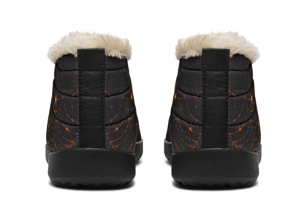 Spiderweb Winter Shoes - Offbeat Sweetie