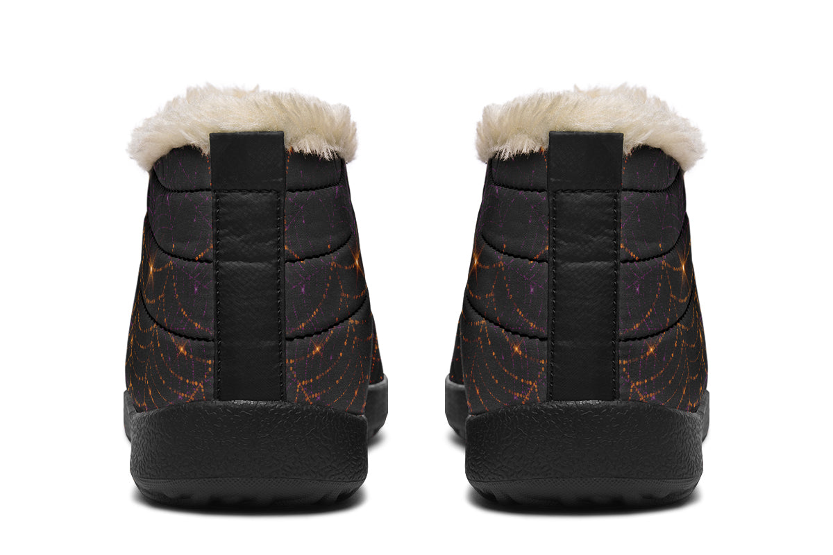 Spiderweb Winter Shoes - Offbeat Sweetie