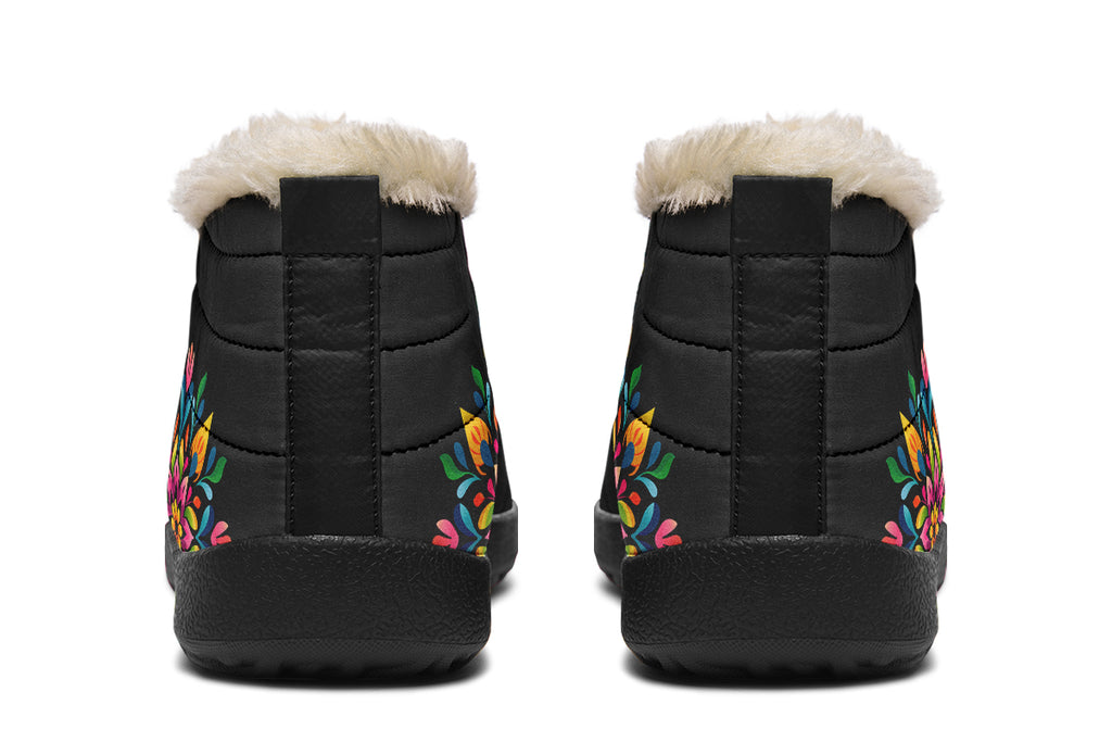 Sugar Skull Winter Shoes - Offbeat Sweetie