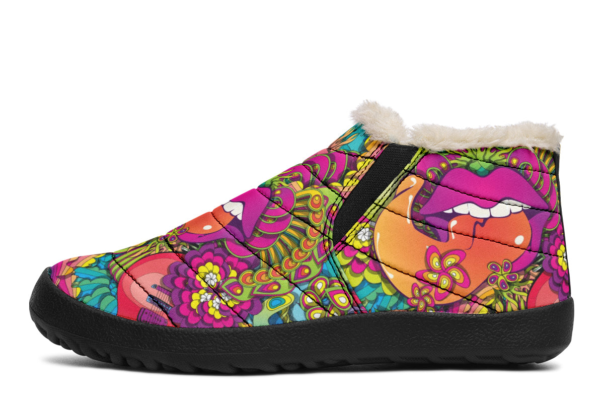 Summer Of Love Winter Shoes - Offbeat Sweetie