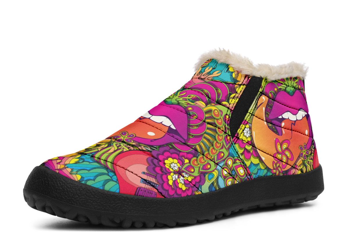 Summer Of Love Winter Shoes - Offbeat Sweetie