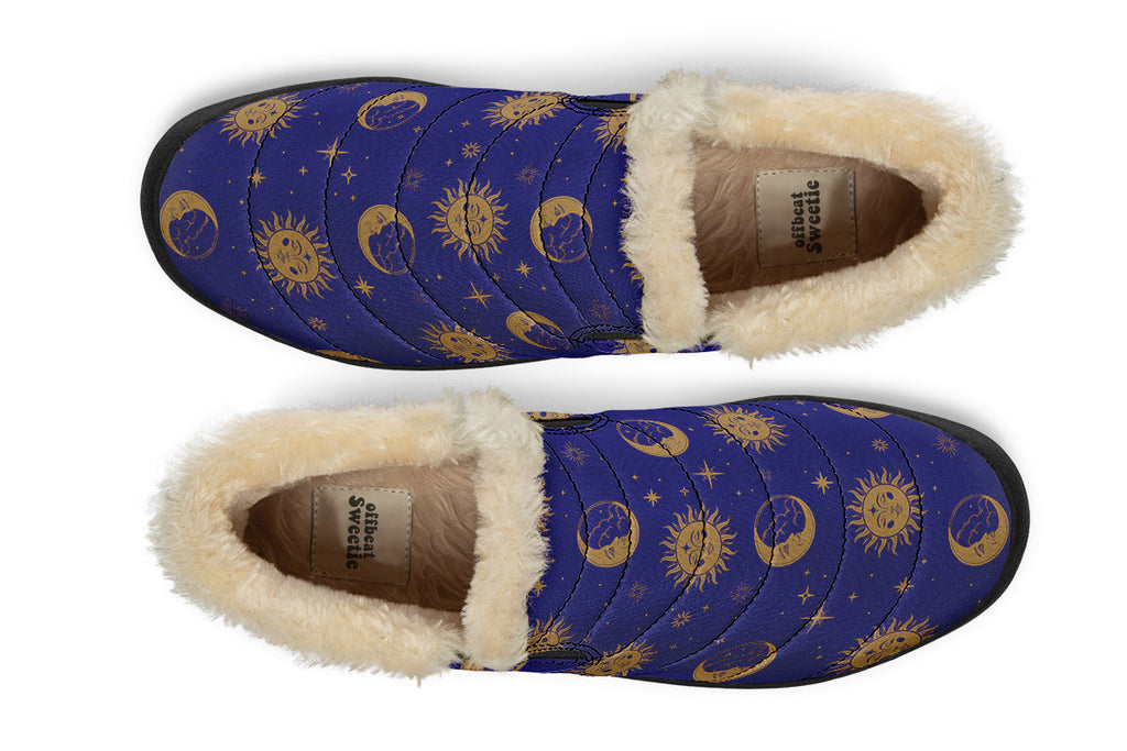 Sun Moon And Stars Winter Shoes