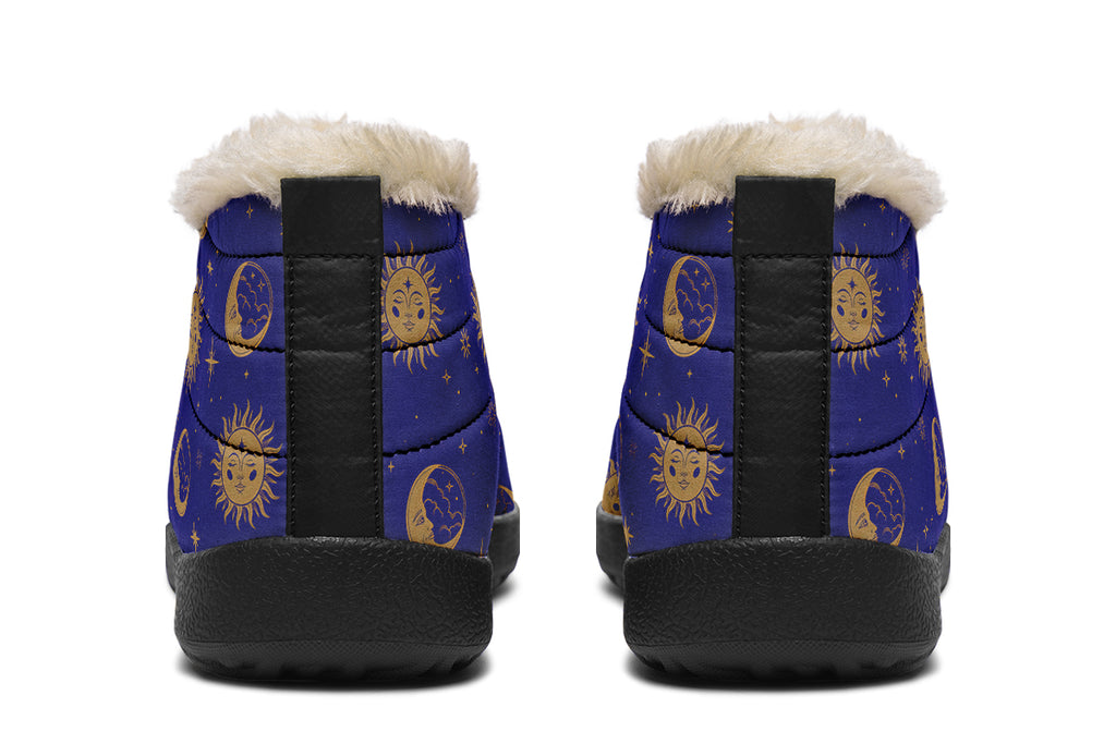 Sun Moon And Stars Winter Shoes