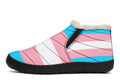 Trans Flag Winter Shoes - Offbeat Sweetie