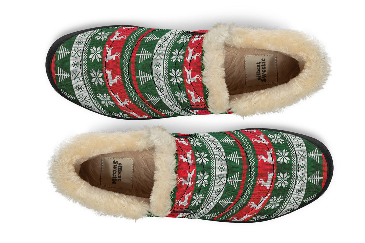 Ugly Christmas Winter Shoes - Offbeat Sweetie