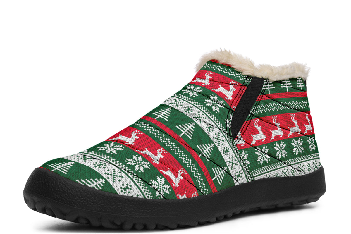 Ugly Christmas Winter Shoes - Offbeat Sweetie